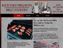 Tablet Screenshot of bbq-boys.com